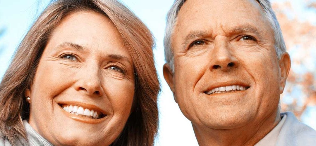 header image of older couple smiling together